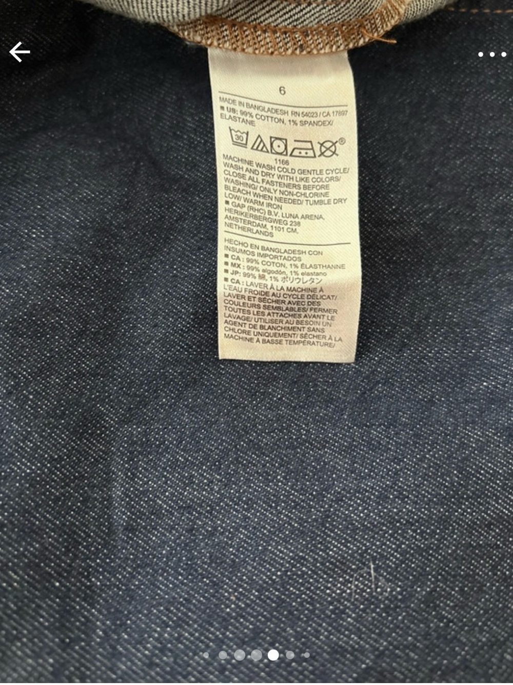 BANANA REPUBLIC denim skirt NWT - Picture 5 of 7